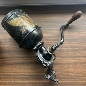 Vintage coffee grinder landers ferry Clark
